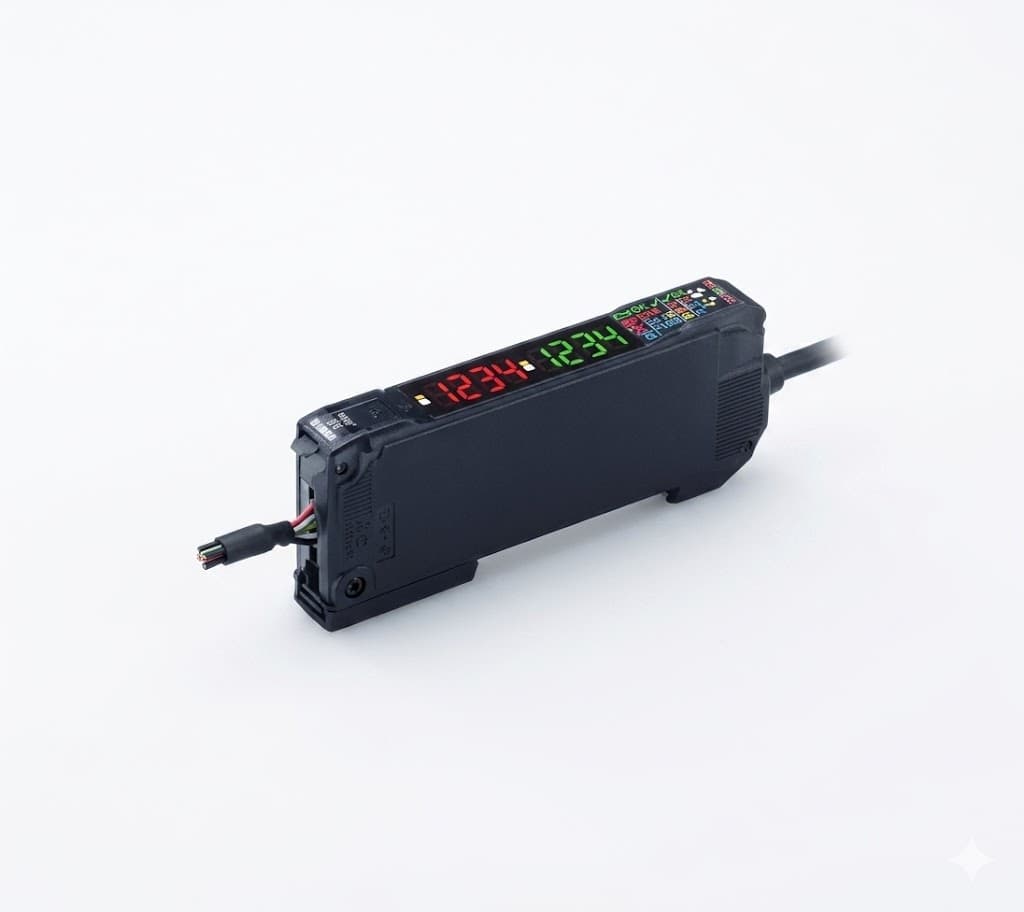 Bộ khuếch đại kỹ thuật số Omron E2C-EDA11 2M NPN