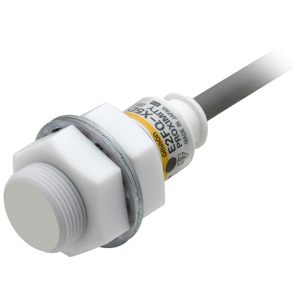 Cảm biến tiệm cận Omron E2FQ-X5F1 2M M18 PNP NO Kháng hóa chất