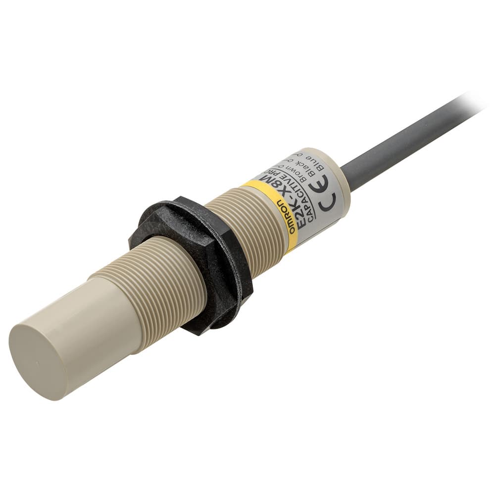 Cảm biến điện dung Omron E2K-X8MY2 2M M18 AC NC